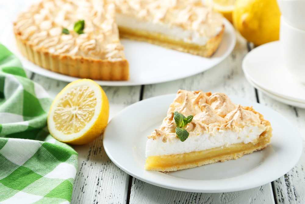 Lemon Pie exprés con masa de galletitas Turimar Mantekitas